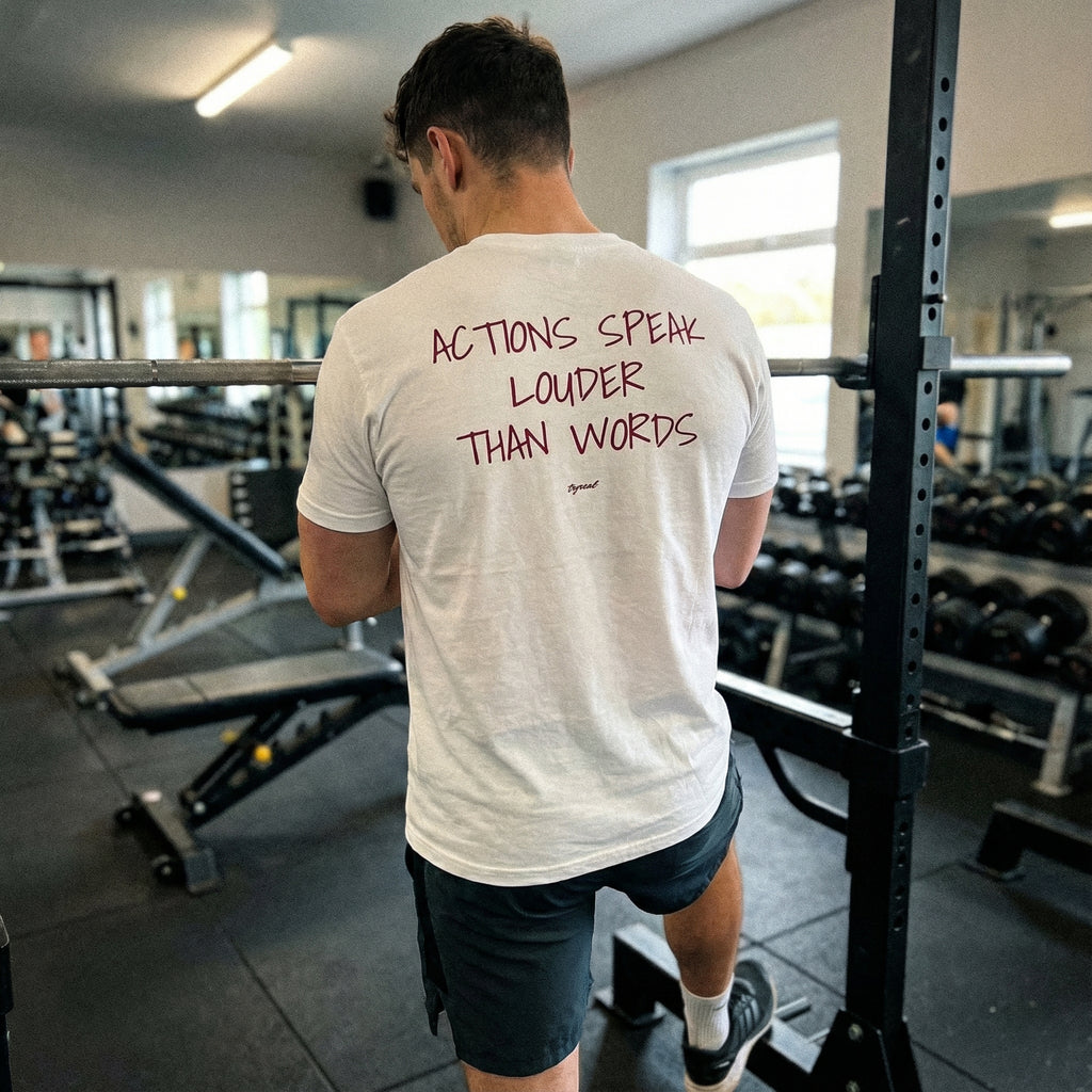 ACTIONS SPEAK LOUDER THAN WORDS