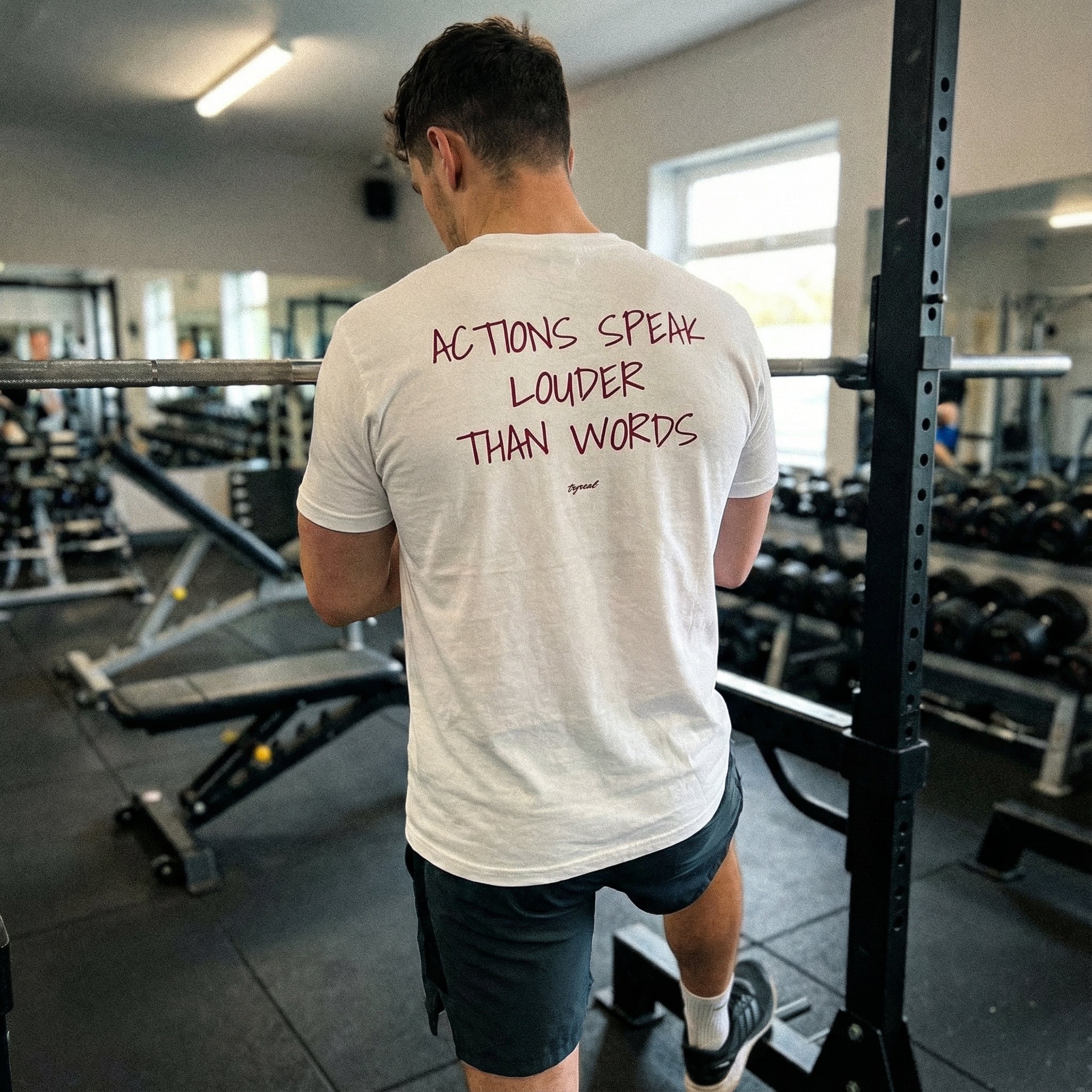 ACTIONS SPEAK LOUDER THAN WORDS